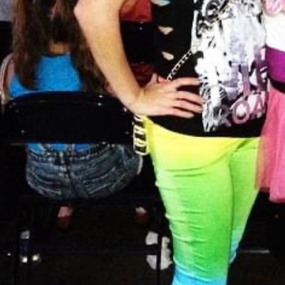 Rainbow skinny pants jeans eras tour swift lover concert - Picture 3 of 4